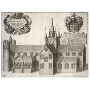   Print Wenceslaus Hollar   Colchester Church (State 2)