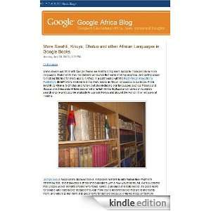  Google Africa Blog Kindle Store Google