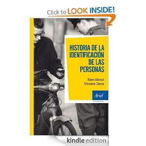   la identificación de las personas (Ariel Historia) (Spanish Edition