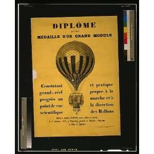   or grand module,1877,Annibal Ardisson,balloon,aircraft: Home & Kitchen