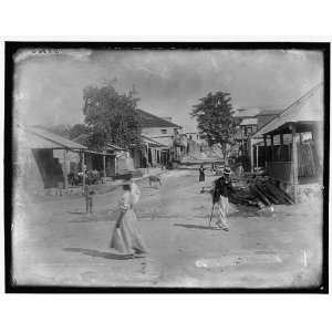  Street scene,Port au Prince,Hayti,W.I.,A