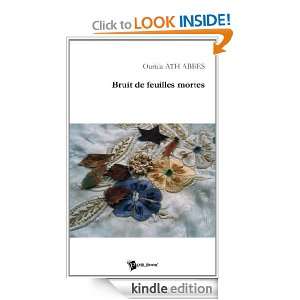   mortes (French Edition) Ourida Ath Abbes  Kindle Store