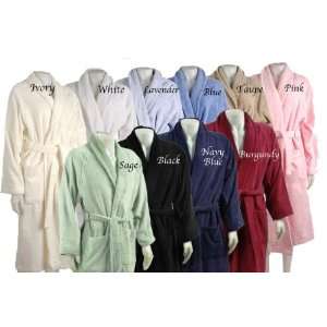 Linens Mart 100% Certified Egyptian Cotton Robe, Luxuriously Heavy 