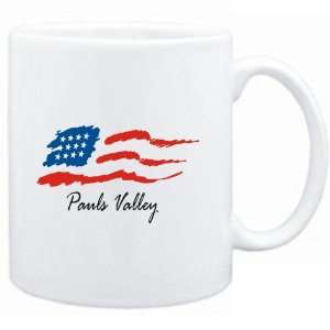  Mug White  Pauls Valley   US Flag  Usa Cities: Sports 
