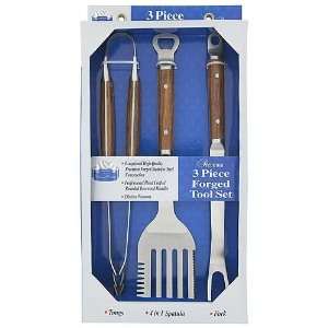  Woodeze 6MB 02138 3 Pc Rosewood Handle Tool Set Patio 