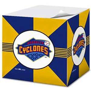   National Design Brooklyn Cyclones Sticky Note Cube: Sports & Outdoors
