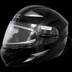   Snow Helmet w/ Dual Lens Shield , Color: Black, Size: 3XL 0121 0428