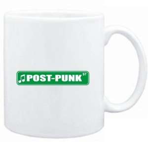  Mug White  Post Punk STREET SIGN  Music: Sports 