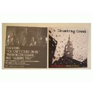   Counting Crows Poster Flat Band Shot And The Crowes: Everything Else