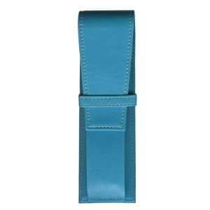   Belvedere Executive Double Pen Pouch, Aqua (071610)