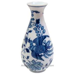  Chinese Dragon & Phoenix Vases / Chinese Porcelain Vases 