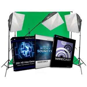  Essential Chromakey Broadcast Kit   Green Screen: Camera 