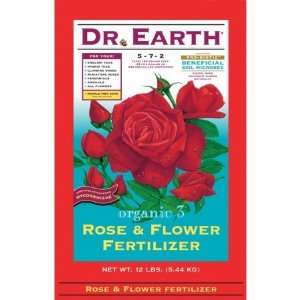   Organic 3 Rose & Flower Fertilizer 12 pound: Patio, Lawn & Garden