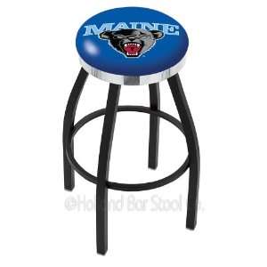 com Maine Black Bears (L8B2C) 25 Tall Logo Bar Stool by Holland Bar 