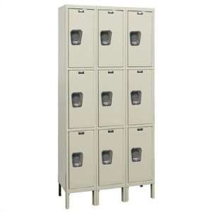   Stock Lockers   Triple Tier   3 Sections (Assembled)