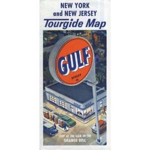  New York and New Jersey Gulf Oil TourGide Road Map: Everything Else