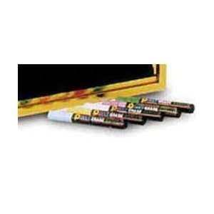 Dynamic Displays MK 4 Fluorescent Dry Erase Markers Blue, Green, Pink 
