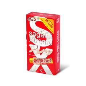  Sagami Xtreme Feel Long Condom 10 Pcs Pack: Health 