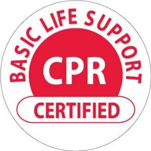   : HARD HAT EMBLEMS CPR CERTIFIED BASIC LIFE SUPPORT: Home Improvement