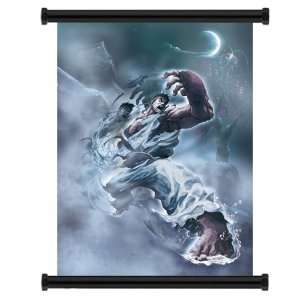  Street Fighter X Tekken Ryu Game Fabric Wall Scroll Poster 