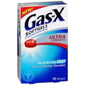  GAS X ULTRA SOFTGEL 50EA NOVARTIS CONSUMER HEALTH Health 