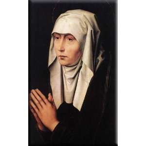  Mater Dolorosa 10x16 Streched Canvas Art by Memling, Hans 