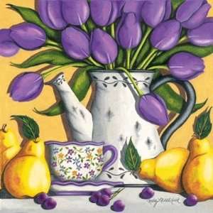   Tulips Finest LAMINATED Print Kathy Middlebrook 11x11: Home & Kitchen