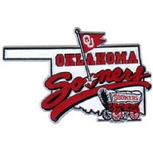   Of Oklahoma Magnet 2D Wagon Map Case Pack 60