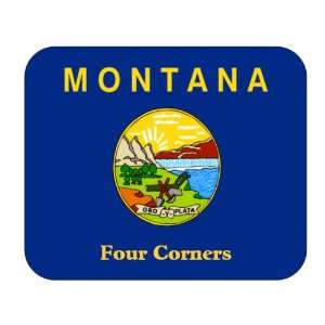  US State Flag   Four Corners, Montana (MT) Mouse Pad 
