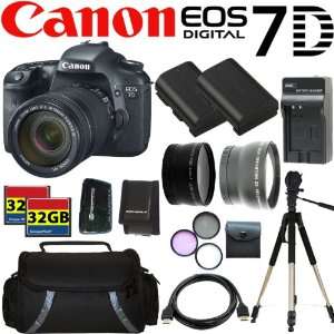  EOS 7D 18 MP CMOS Digital SLR Camera with 3 inch LCD and 18 135mm 