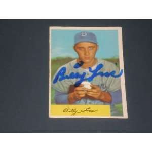 Dodgers Billy Loes Signed 1954 Bowman Card #42 JSA:  Sports 