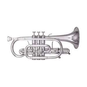  Kanstul 1531 Series Bb Cornet 1531 2 Silver Musical 