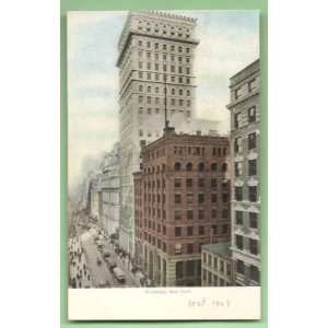    Antique Postcard Broadway New York City 1907: Everything Else