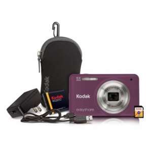  Kodak Easyshare 16MP Digital Camera Bundle  Purple 