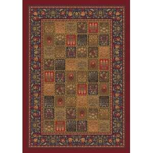   7736C / 187 28 x 310 Midnight Red Area Rug: Home & Kitchen