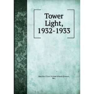  Tower Light, 1932 1933: Md.) Maryland State Normal School 