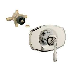 GROHE Seabury Polished Nickel Single Handle Tub and Shower Faucet Trim 