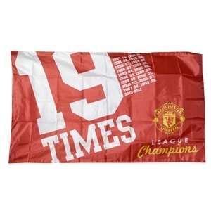  Manchester United Team Flag   19x Celebration   Brand 