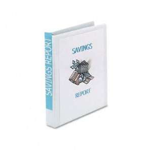   Ring View Binder BNDR,DURBLE VIEW 1IN,WHT (Pack of15)