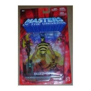  Masters of the Universe Buzz Off Figure   Mattel MOTU Red 
