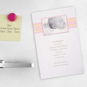  Baby Girl Photo Magnet Announcement Kit: Health & Personal 