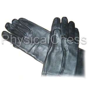  PCGSCA2 Renaissance SCA Black Leather Gloves, Pair: Sports 