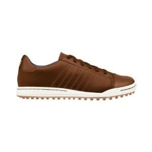  Adidas Street Golf Shoes Cognac Brown/Tour White/Gum 