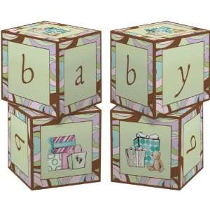  Parenthood Baby Block Centerpiece: Health & Personal Care