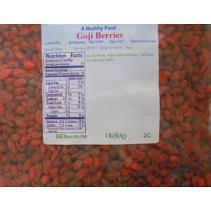   : Goji Berries   Dried   One Pound   A Healthy Food: Everything Else