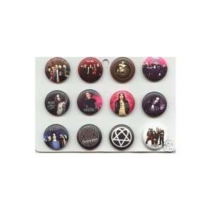    HIM Badge PINS Buttons Excellent Quality NEW
