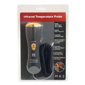  IR 82 Professional 8:1 IR Laser Thermometer Probe, Works 