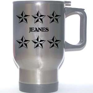  Personal Name Gift   JEANES Stainless Steel Mug (black 