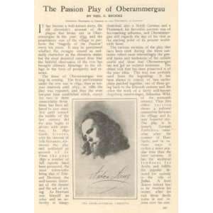  1910 Passion Play at Oberammergau Bavaria: Everything Else