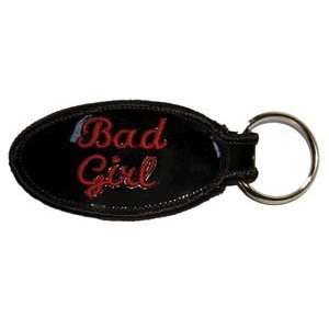  Bad Girl Embroidered Keyfob Keychain KF 0068 Toys & Games